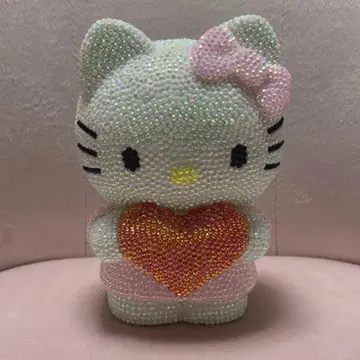[ 완성품 ] 키티 저금통 핑크