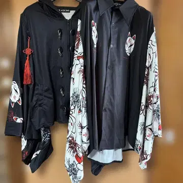 ACDC RAG 히간바나 기모노 자켓 기모노 셔츠