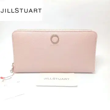 택 포함 새상품 질스튜어트 장지갑 이터널 천연 가죽 핑크 참 포함