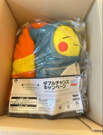 더블 찬스상 제일복권 피카츄 봉제 인형 컬렉션 포켓몬