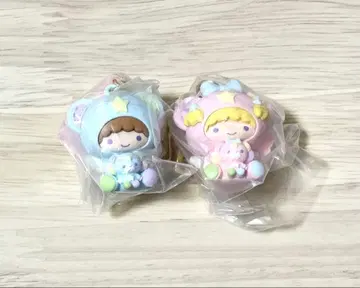 리틀트윈스타 별 하늘의 엔젤 시크릿 키링