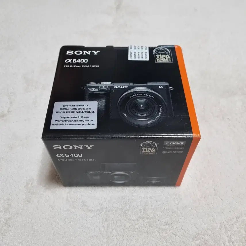 소니 SONY A6400, 16-50ll 신형렌즈 포함