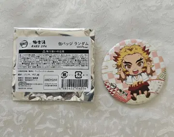 귀멸의 칼날 x 극락탕 렌고쿠 쿄쥬로 캔배지