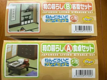 넨도로이드 플레이세트 화의 생활 A.B 세트