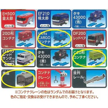 캡슐 프라레일 함께 놀자! 로지스틱스 편 [ 4종 ]