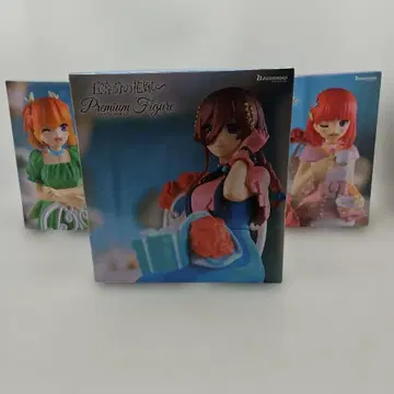 5등분의 신부 프리미엄 피규어 3개 나카노 요츠바 나카노 미쿠 니노