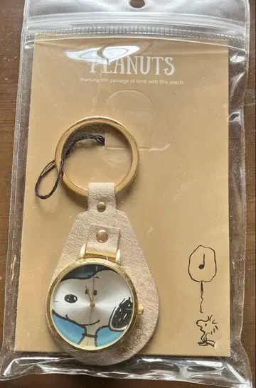 [ 미사용 새상품 ] 스누피 키링 워치