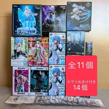 애니메이션 피규어 묶음 판매 [ 총 11체 + 덤 포함 ]