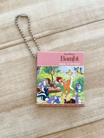 밤비 그림책풍 키링 럭키트렌디 디즈니