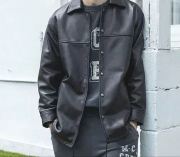 SKOOKUM & MR.Olive 오더 가죽 자켓