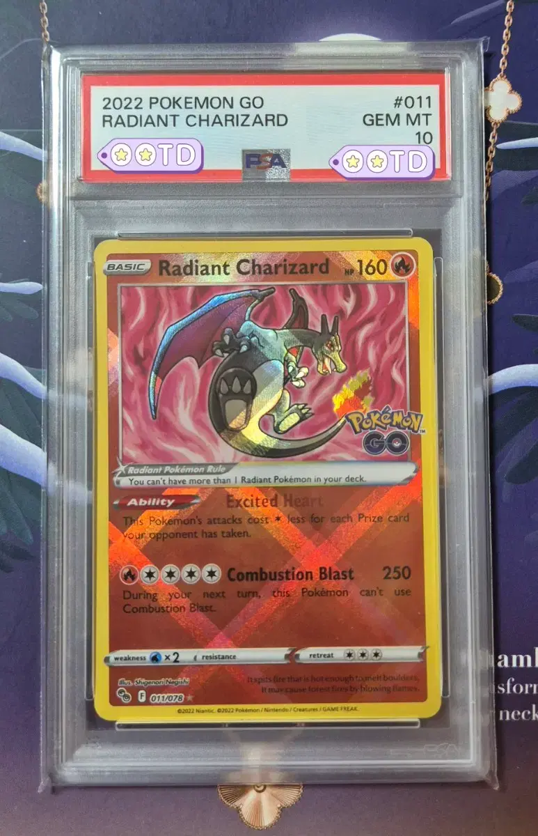 Pokemon GO Brilliant Charizard Card #,# on Bunjang Global Site.