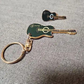 THE ALFEE 사카자키 코노스케 기타 키링 핀 배지