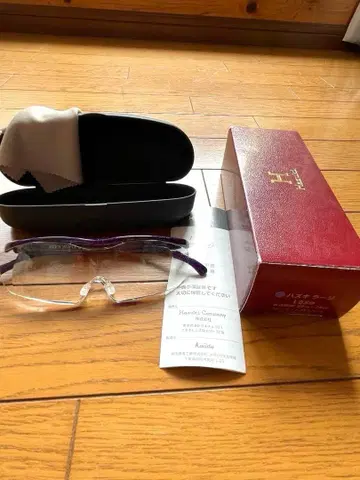 [미사용 새상품] Hazuki 하즈키 루페 라지 1.85배 퍼플