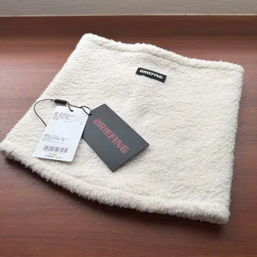 브리핑 골프 보아 넥 게이터 넥워머 화이트