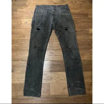 루드 갤러리 데미지 데님 청바지