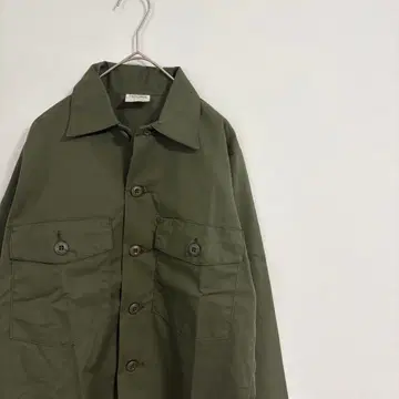 새상품급! TROOPER 밀리터리 셔츠 자켓 카키 긴팔 OG107
