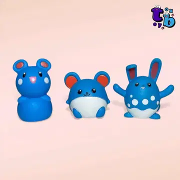 포켓몬 키즈 [릴리요/마릴/마릴린] 손가락 인형 No.C446