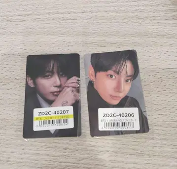 BTS ARIRANG 정국 럭키 드로우 트레이딩 카드 유니버셜 포토 카드