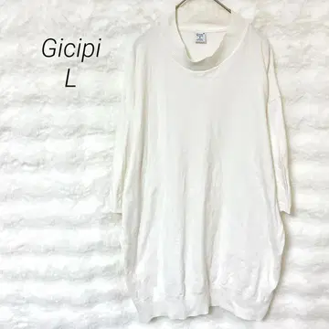 지치피 이탈리아제 티셔츠 루즈핏 심플 빅 루즈 고급 페미닌 봄