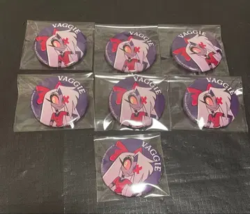 Hazbin Hotel 바기 Vaggie 캔뱃지 7개 세트