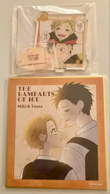 복권 메이트 얼음 성벽 안도미키 히노요타 미니 아크릴 스탠드 미니 색지