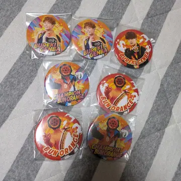 폭상전대 분붐저 후리기 겐반 트레이딩 캔뱃지 컬렉션