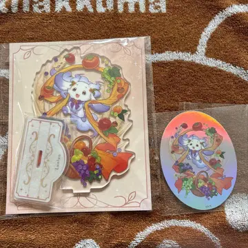 ART OF NIJISANJI 아크릴 스탠드 특전 스티커 룬룬