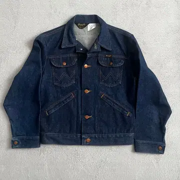 80s wrangler 74126NV 데님 자켓 랭글러
