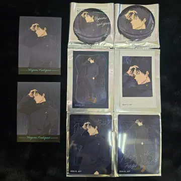 주술회전 후시구로 메구미 돈키호테 콜라보 캔뱃지 카드 특전 세트