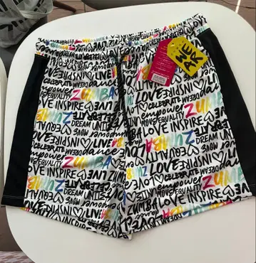 ZUMBA 숏팬츠 M 미사용 택 포함 정품