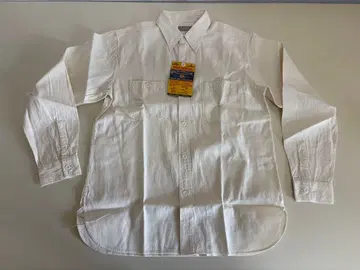 버즈릭슨 BR25996 화이트 샴브레이 셔츠 XL