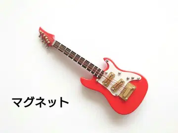 미니어처 일렉 기타 마그넷 약 10cm 인테리어 컬렉션