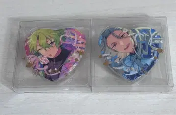 앙스타 화이트데이 하트 캔뱃지 히요리, 나기사 세트