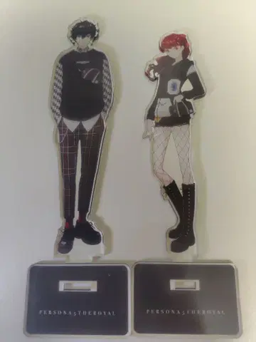 페르소나5 더 로얄 아크릴 스탠드 2개 세트