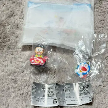 도라에몽 피규어 클리어 파우치 메지루시 액세서리