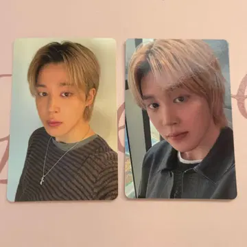 BTS ARIRANG Weverse 유니버셜 혜택 지민 트레이딩 카드