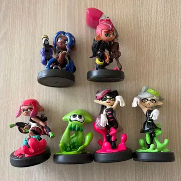 스플래툰 6체 세트 amiibo