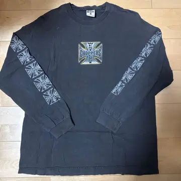 WEST COAST CHOPPERS 롱 슬리브 티셔츠 블랙 XL