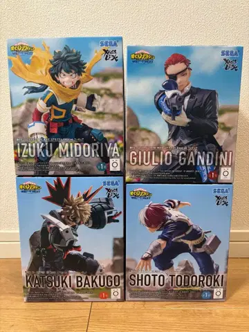 나의 히어로 아카데미아 XrossLink 피규어 4체 세트