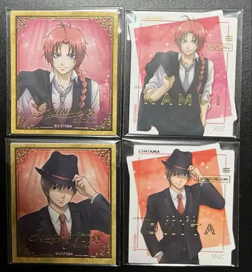 은혼 종이 캐릭터 스탠드 오키타 카무이 묶음 판매