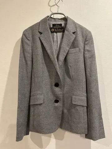 레킵 요시에 이나바 그레이 테일러드 자켓 투버튼