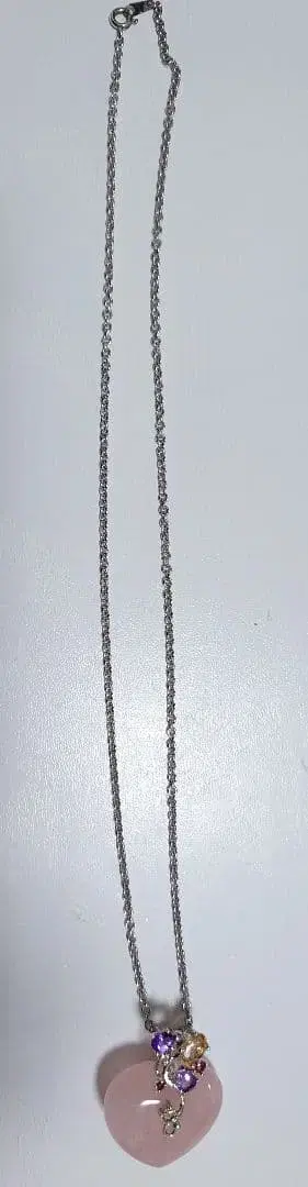 TSUTSUMI SV925 로즈쿼츠 목걸이