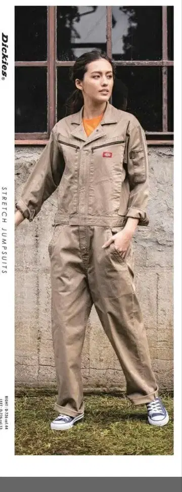 Dickies 작업복 D726 탱커 카키