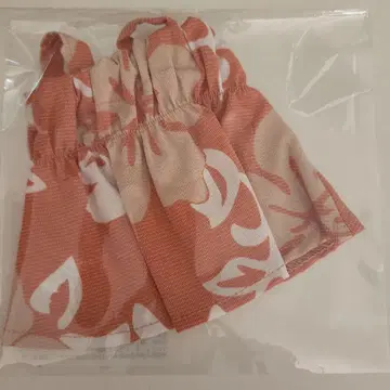 개구리 피클스 오키나와 카리유시 무무 코스튬 하이비스커스 패턴