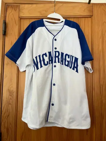 니카 러그 반팔 셔츠 구제 의류 베이스볼 셔츠