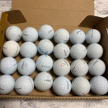 타이틀리스트 PROV1x 로스트볼 24구 연식 혼합