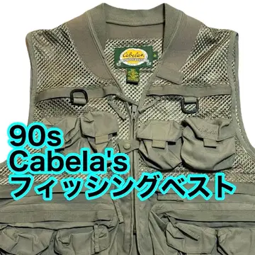 90s 카벨라스 낚시용 조끼 L cabelas 카벨라스