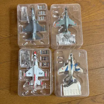 전투기 4대 세트 1/144 스케일