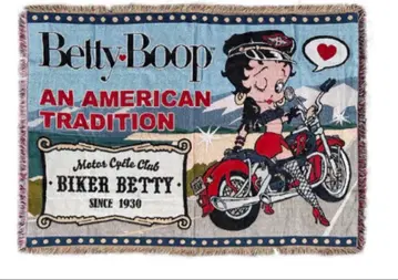 베티 붑 바이커 태피스트리