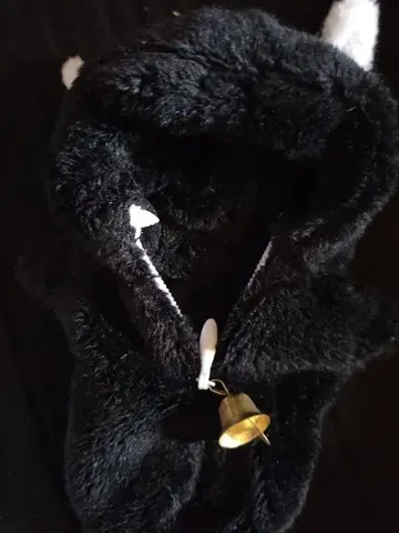 넨도로이드돌 고양이 키구루미 고양이 귀 달린 후드 방울 포함